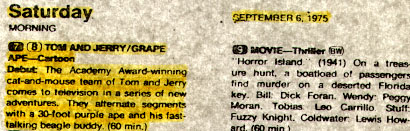Saturday, September 6, 1975�a day of INFAMY for diehard Tom and Jerry fans!